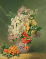 Azaleas, siglo XIX